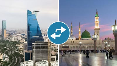 jeddah to madinah private transport